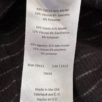 A pea in the pod  Maternity Striped Sweatshirt Black with White Stripe Crew Neck Photo 5