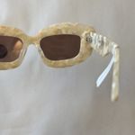 Anthropologie I-SEA Airen Sun Embellished Polarized Sunglasses Pearl  NEW NWT Photo 11