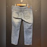 American Eagle Outfitters Medium Wash Low Rise Straight Denim Jeans Size 8 Photo 2