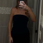 Wild Fable  Strapless Mini Black Dress Photo 1