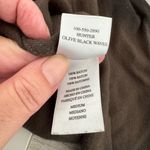 Rails  Hunter Tie Dye Herringbone Button Up Shirt Olive Green Black Waves Medium Photo 8