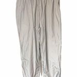 Honey Bum Size Large Silver Grey Reflective Pull On Wind Pants Photo 1