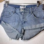 One Teaspoon ONE X  High Waist Bandits Denim Shorts Photo 0