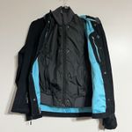 Merrell  Jacket Women's S Black Hooded Outdoors Hiking Jacket Zip Pockets Vest Photo 3