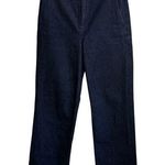 Theory Dark Wash Straight Leg Jeans Photo 0