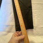 CeCe Pants Women's 14 Black Satin Ankle Slim Dressy Cocktail Evening Side Zip Photo 5