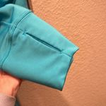 Nike Running Large Turquoise Pullover Zip Up Shirt Photo 3