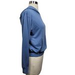 joe's jeans Joe’s Jeans Blue Hoodie Sweatshirt Women’s Size Small Pullover Kangaroo Pocket Photo 3