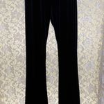 Soprano  nwot dark indigo navy blue Velvet Flare bell bottoms Pants small Photo 0