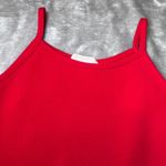 Olivia Rae  Halter Neck Mini Dress Womens Small Red Sleeveless Flare Party Date Photo 6