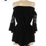 Blush Black Romper Photo 0