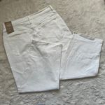 Madewell Jeans The Perfect Vintage Wide-Leg Crop High Rise Tile White 32 NWT New Photo 4