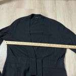 Magaschoni Black 100% Cashmere Open Front Cardigan Sweater XL Photo 2