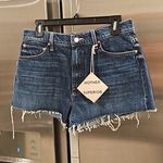 💕MOTHER💕 Dodger Short Short Fray Shorts Did You Bring Me Anything 28 NWT Blue Photo 8
