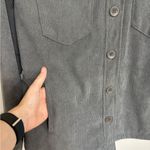 Avec Les Filles Gray Corduroy Shacket - Size M Photo 4