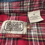 CE Schmidt Workwear Fit For Her Womens Medium Blue Denim Button Front Shirt Photo 3