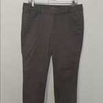Old Navy  Pixie Chino Pants Gray Cotton Twill Women’s 10 Photo 1