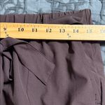 FREELY brown women's passage joggers medium moisture wicking cargo pockets relax Photo 5
