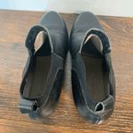 Naturalizer  Women's Darena Leather Round Toe Wedge Heel Bootie Black Size 7M Photo 4