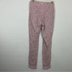 Gymshark  Fleur Texture Dusty Pink‎ Marl Leggings Size Medium Photo 3
