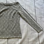 Talbots Black & White Houndstooth Polka Dot Top Photo 4