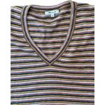 Madewell ‎ Striped Paulson Sweater Womens Medium Boxy Photo 2