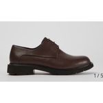 NEW Camper Leather Oxfords Neuman Brown Lace Up Size 9 Photo 10