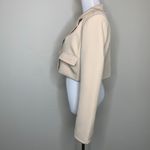 Pretty Little Things Beige Cropped Blazer Sz 8 Photo 2