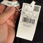 Mango  Openwork knit sweater, Black, XS Photo 2