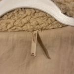 Free People  Teddy Peacoat Size Medium Cream Jacket Sherpa So Soft Photo 3