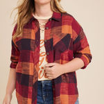 Maurice's Maurice’s Cabin Plaid Boyfriend Tunic Photo 0