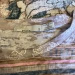 prAna Floral Pattern Top 3/4 Sleeve Pullover Multicolor Women Size LG Photo 3