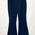Suzanne Betro NWT   Women's High Rise Pull On Flare Pants Size 2X Navy Photo 3