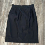 Moschino  | Cheap & Chic Black Wool Skirt Photo 0