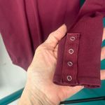 Free People burgundy body suit size M/L Photo 1