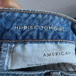 American Eagle  Hi-Rise Tom Girl Super Distressed Extra Long 6 XLong Photo 8