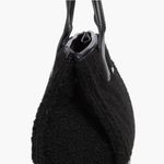 Kurt Geiger  LONDON SURREY Black Shearling Tote Bag Photo 3
