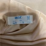 Olga vintage BeigenNude Lace Nylon Sweetheart Neckline cami size small Photo 3