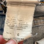 Vintage 90s chic high waisted tapered straight leg mom jeans ankle length 2 / 26 Blue Photo 7