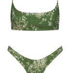 Triangl Swimwear Green Floral Bikini Photo 0