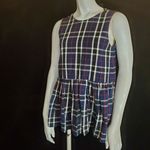 ZARA Trafaluc Collection Plaid Tie Back Tank Top (XS) Photo 5