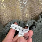 Young Fabulous and Broke Young, Fabulous & Broke Olive Green Smocked Faux Wrap Maxi Dress Small Photo 3