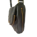 Fossil Black Pebble Leather Crossbody Bag Photo 2