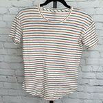 Madewell  Striped Red, White & Blue T-shirt Photo 1