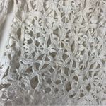 Moda International size large loose open knit crochet bell sleeve shirt mermaid Photo 4