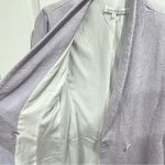 Endless Rose Like New Lavender  longline blazer w/ polka dot ruffle sleeve Photo 3