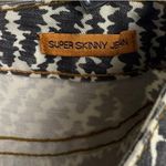 Tory Burch Jeans Womens 29 Navy White Super Skinny Graphic Stretch Denim Photo 3