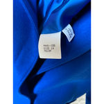 Pendleton Wool Blazer 14 Electric Blue Holiday Party Quiet Luxury Festive Jacket Photo 4