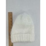 Marcus Adler knit pompom hat and fringed scarf gift set for her Ivory Very Soft Photo 5