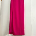 Katie May Take The Plunge Keyhole Crepe Gown Photo 4